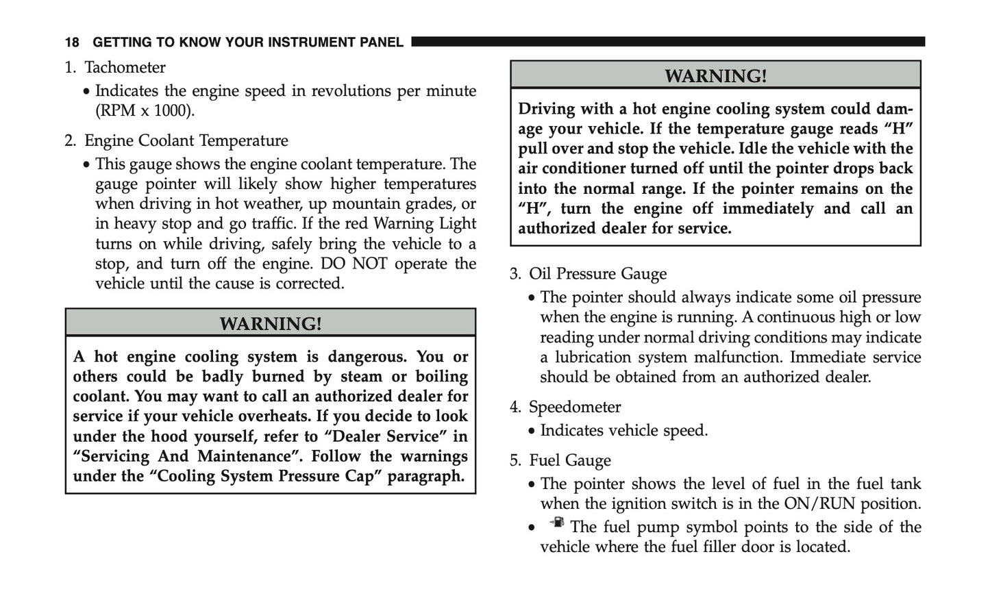 2018 Ram Truck Diesel Owner's Manual Supplement | English