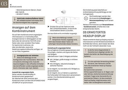 2024-2025 DS Automobiles DS4 Owner's Manual | German
