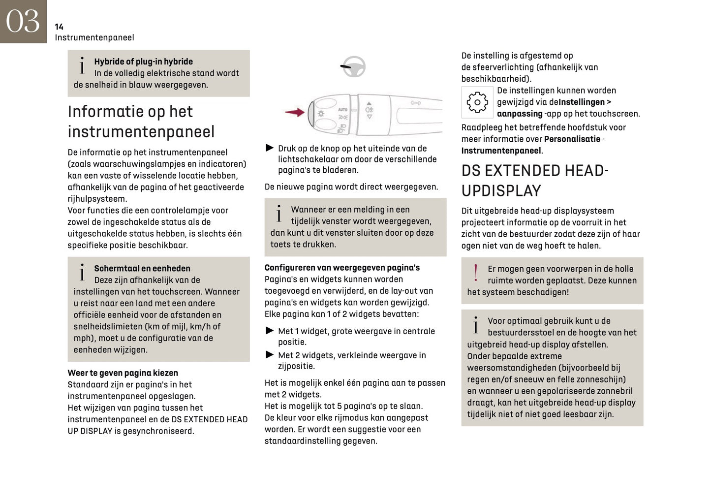 2024-2025 DS Automobiles DS 4 Owner's Manual | Dutch
