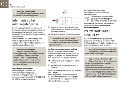 2024-2025 DS Automobiles DS 4 Owner's Manual | Dutch
