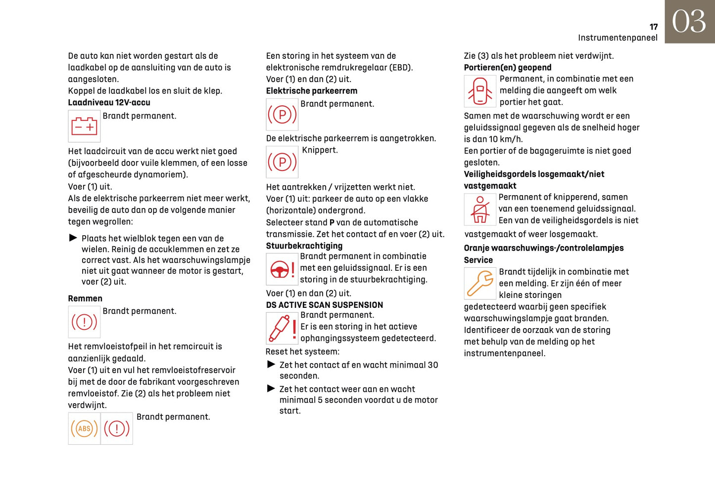 2024-2025 DS Automobiles DS 4 Owner's Manual | Dutch