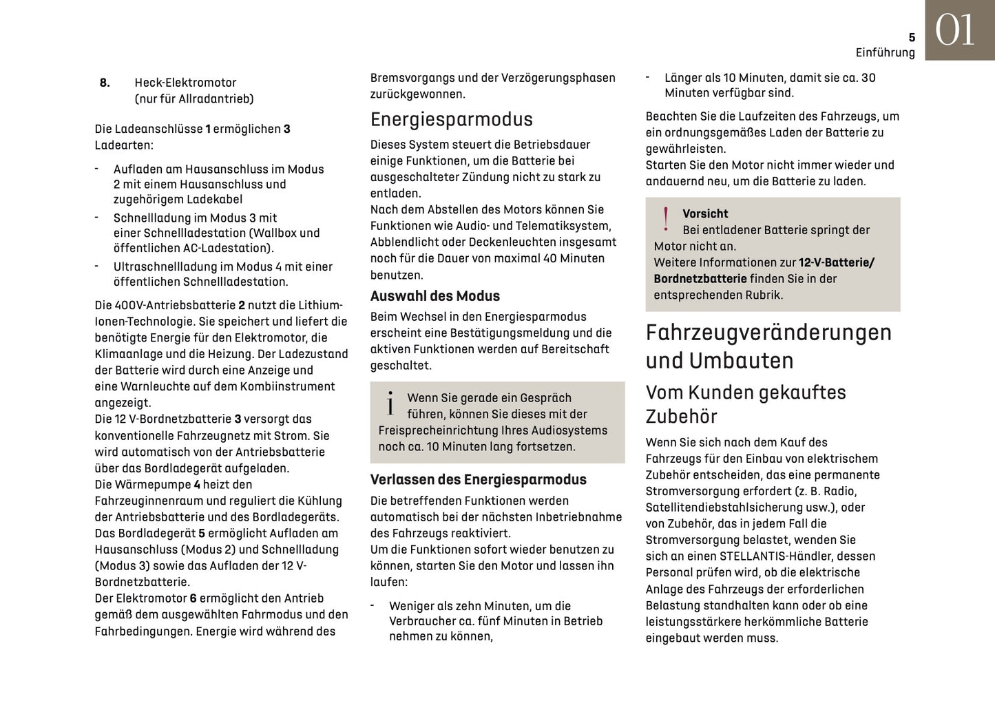 2025 DS Automobiles N8 Owner's Manual | German