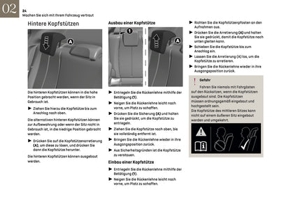 2025 DS Automobiles DS 3 Owner's Manual | German