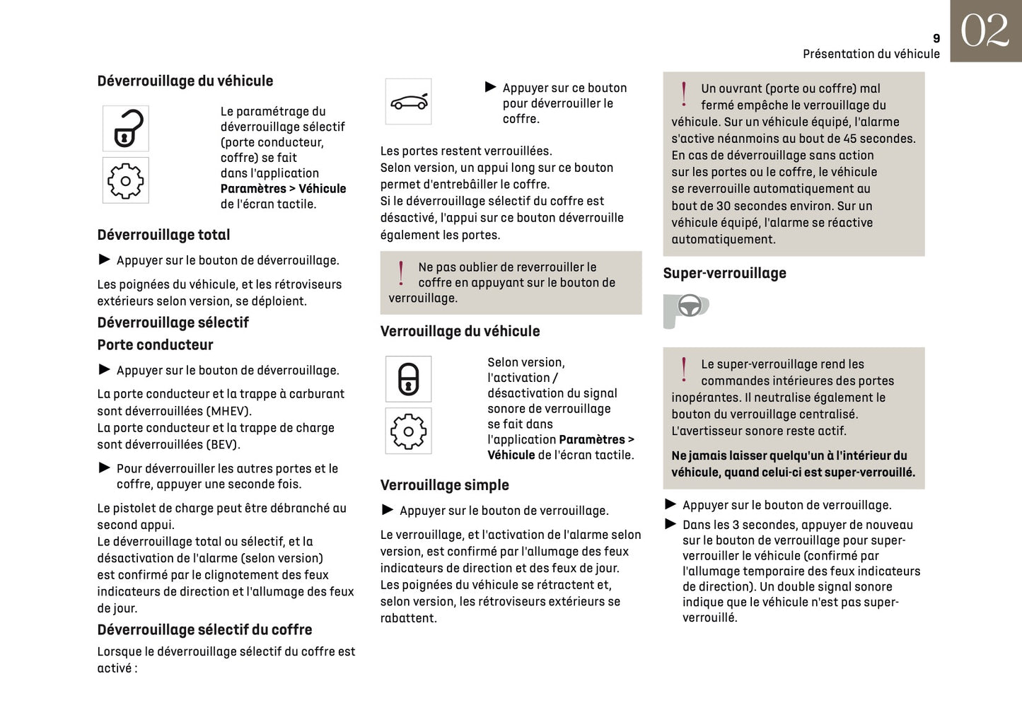2025 DS Automobiles DS 3 Owner's Manual | French