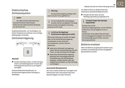 2025 DS Automobiles N4 Owner's Manual | German