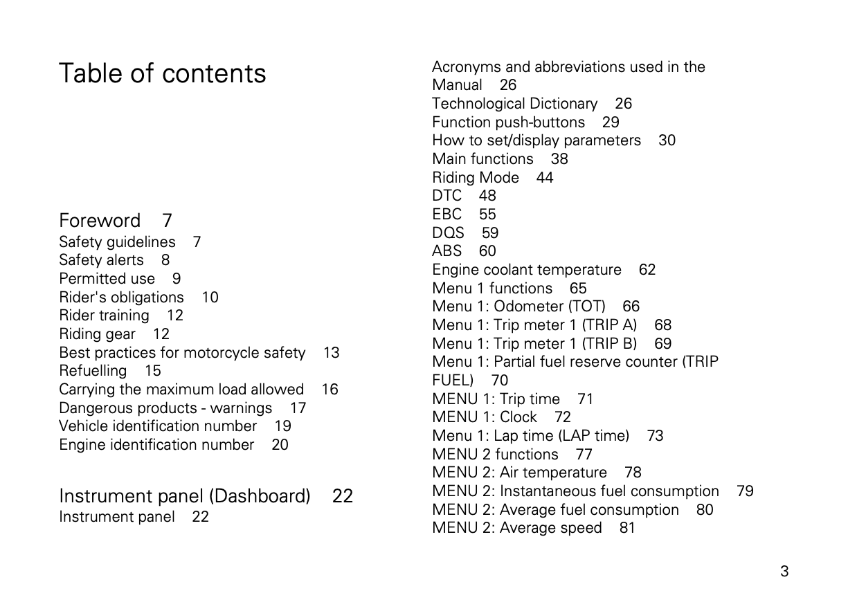 2014 Ducati 899 Paginale Owner's Manual | English