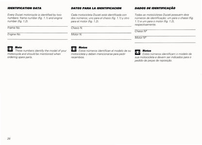 1998 Ducati 916/748 Owner's Manual | English