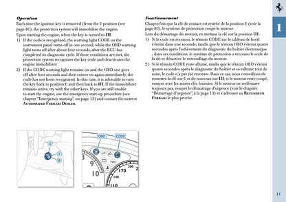 2005 Ferrari 612 Scaglietti Owner's Manual | English US