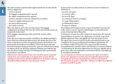 2005 Ferrari 612 Scaglietti Owner's Manual | English US