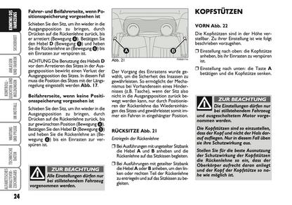 2007-2008 Fiat 500 Bedienungsanleitung | Deutsch