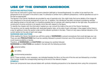 2022-2023 Fiat 500 Owner's Manual | English