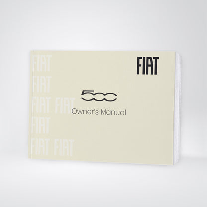 2026 Fiat 500 Owner's Manual | English