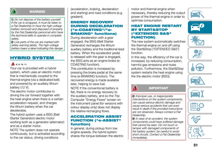 2026 Fiat 500 Owner's Manual | English
