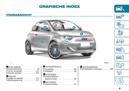 2025 Fiat 500e Owner's Manual | Dutch
