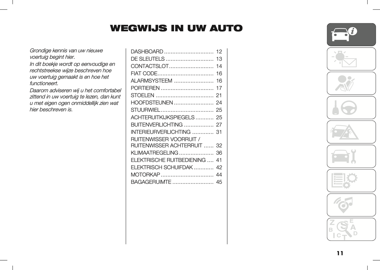 2020-2021 Fiat 500X Gebruikershandleiding | Nederlands