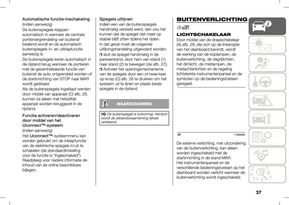 2020-2021 Fiat 500X Gebruikershandleiding | Nederlands