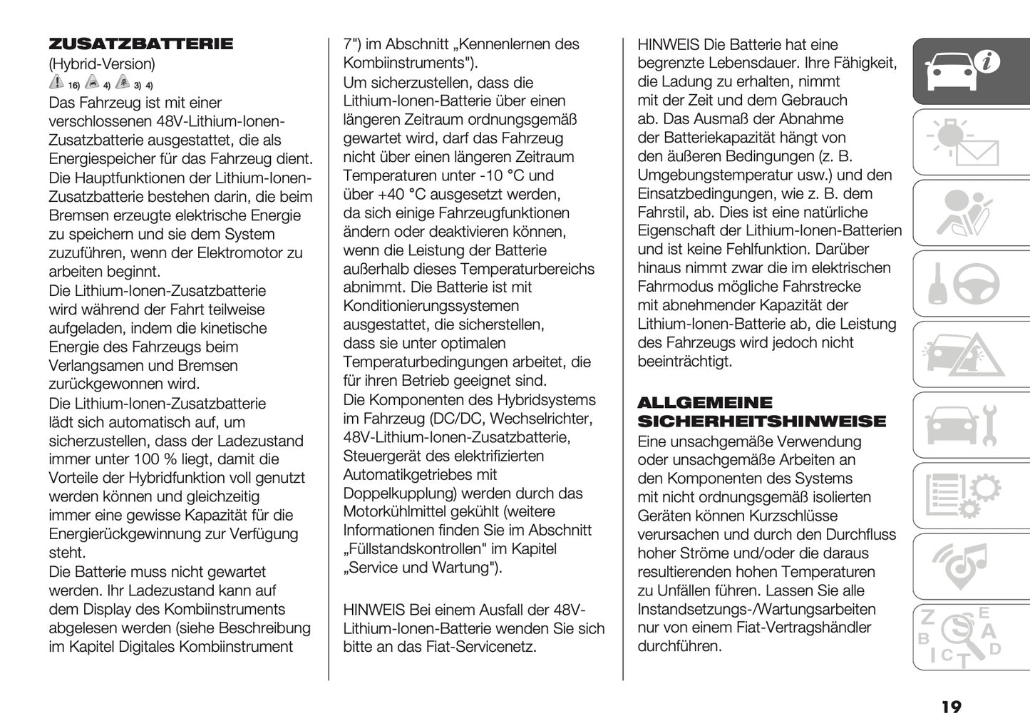 2026 Fiat 600 Owner's Manual | German