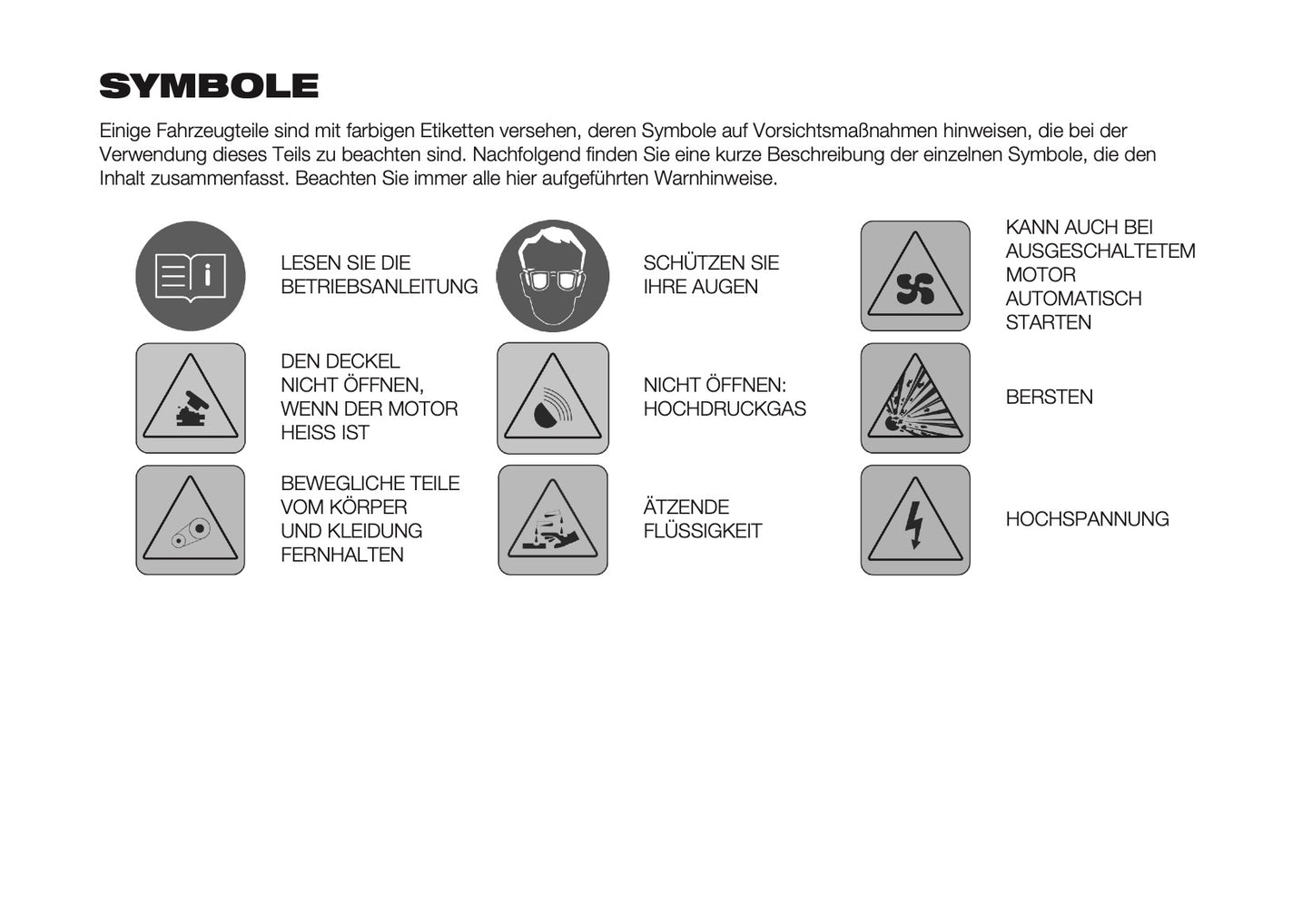 2026 Fiat 600 Owner's Manual | German