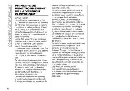 2026 Fiat 600 Manuel du propriétaire | Français