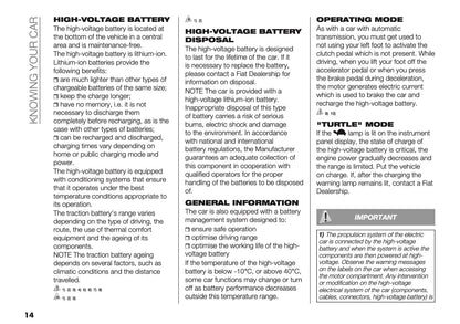 2025-2026 Fiat 600 Owner's Manual | English