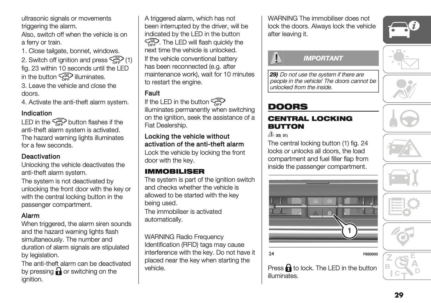 2025-2026 Fiat 600 Owner's Manual | English
