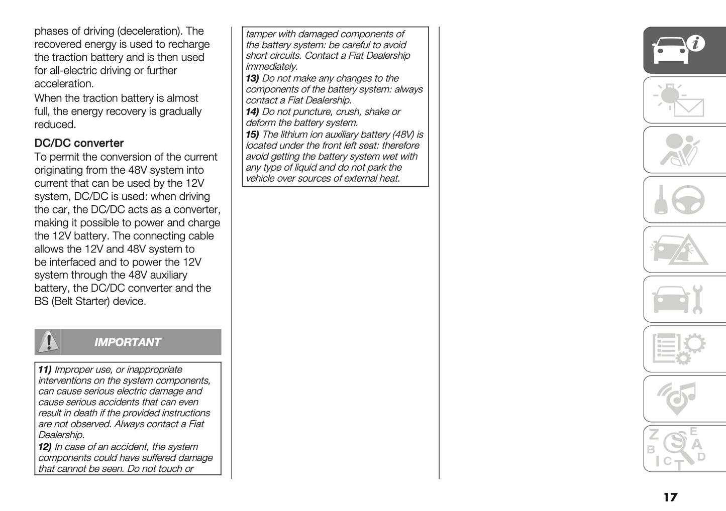 2026 Fiat 600 Owner's Manual | English