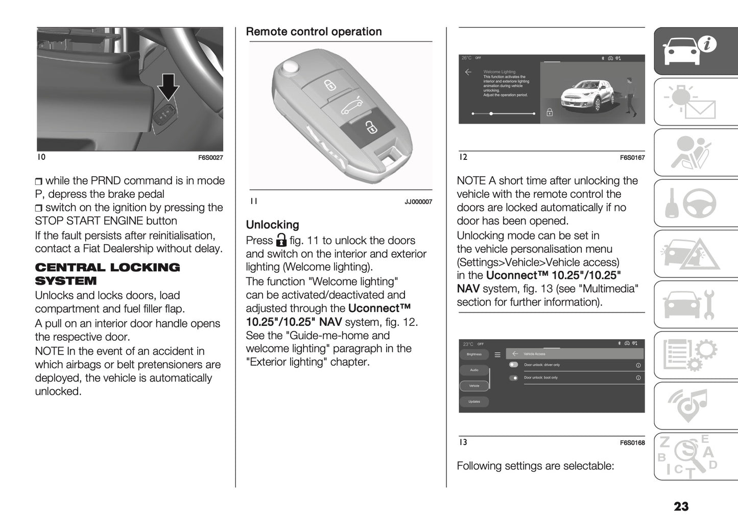 2026 Fiat 600 Owner's Manual | English
