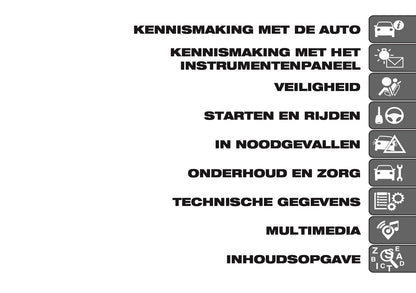 2024-2025 Fiat 600 Owner's Manual | Dutch