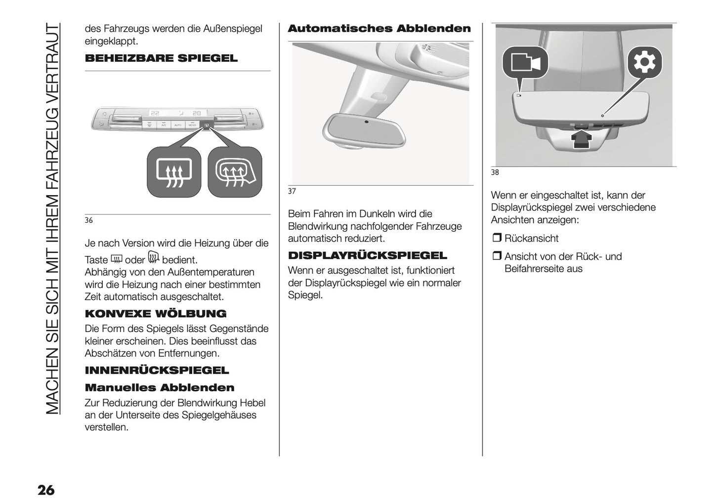 2025 Fiat Doblò Bedienungsanleitung | Deutsch