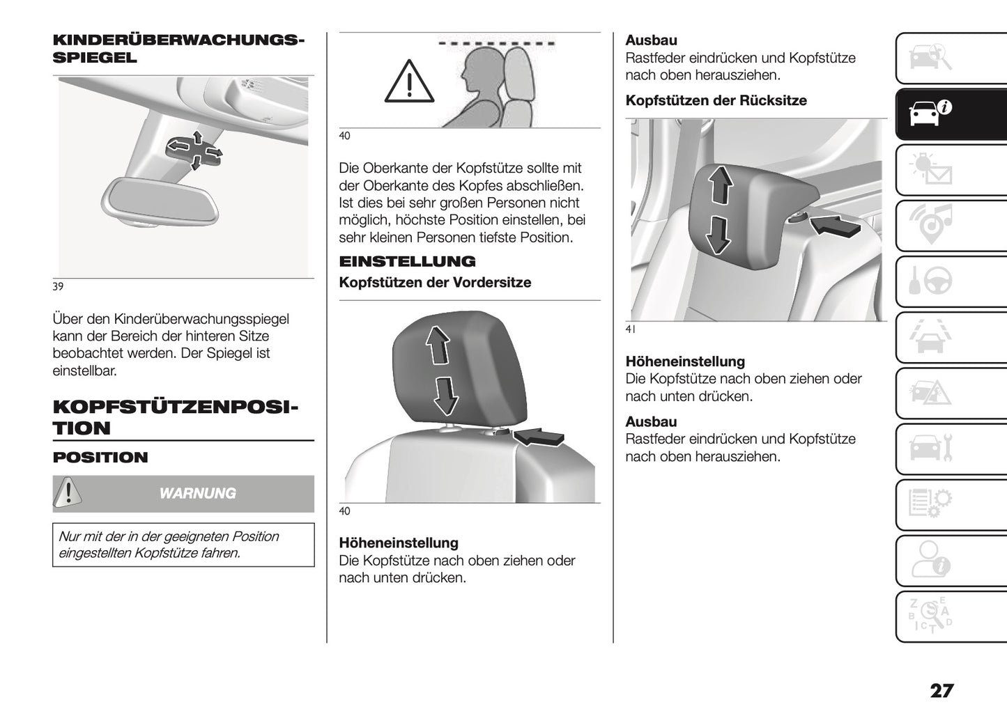 2025 Fiat Doblò Bedienungsanleitung | Deutsch