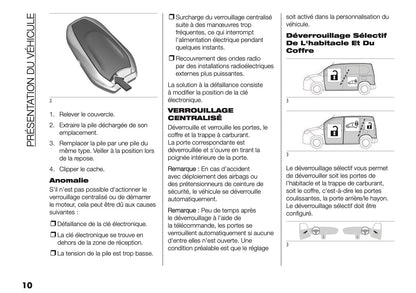 2025 Fiat Doblò Owner's Manual | French
