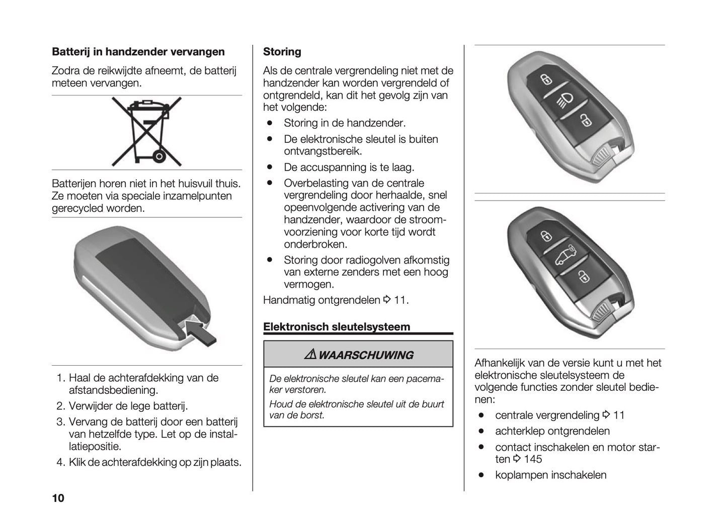 2023-2025 Fiat Doblo Owner's Manual | Dutch
