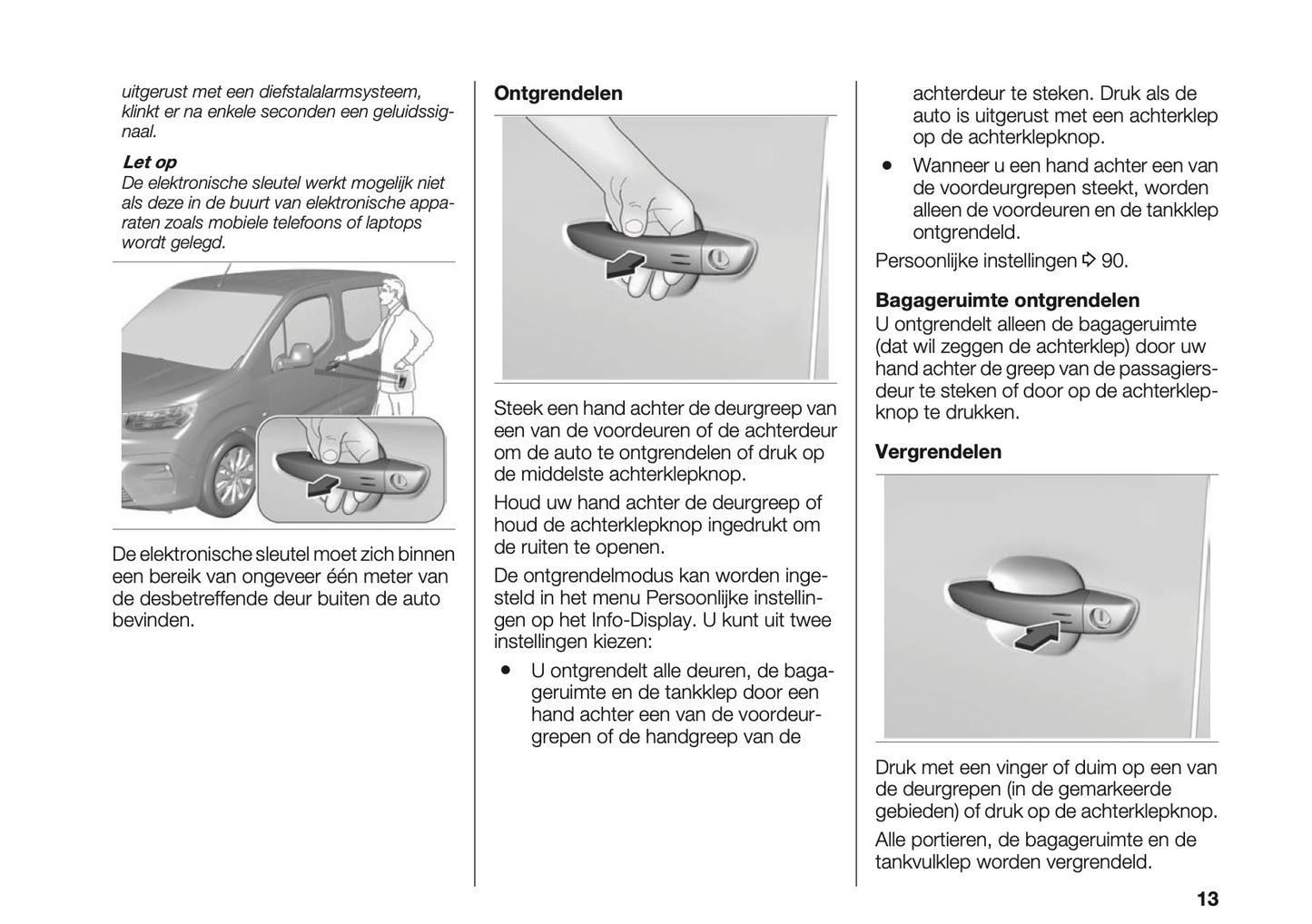 2023-2025 Fiat Doblo Owner's Manual | Dutch
