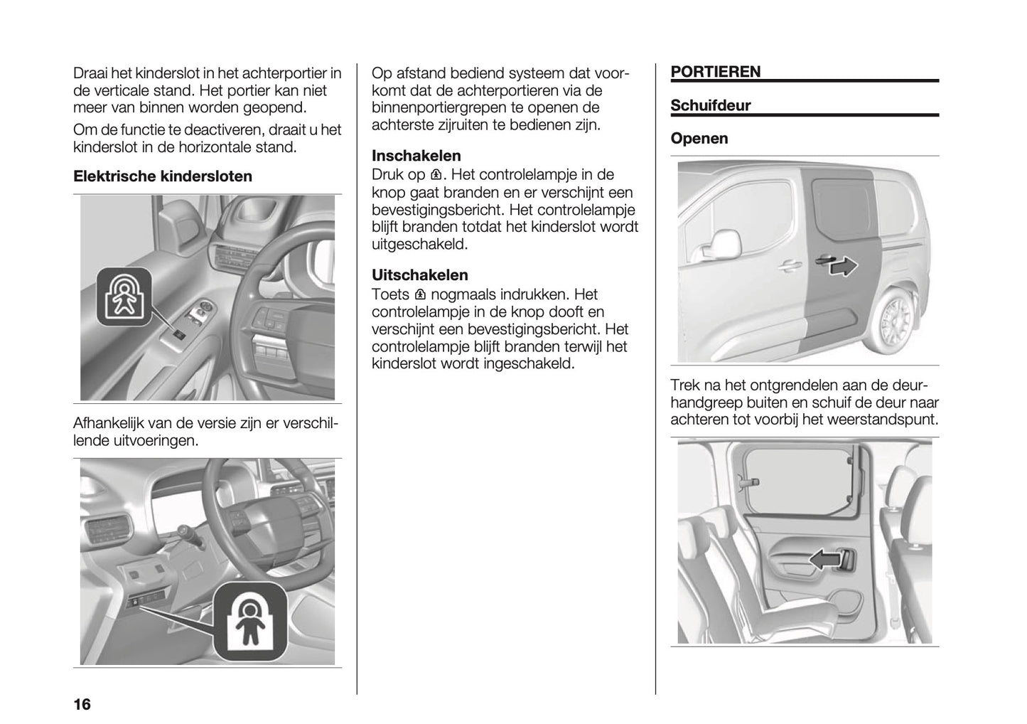 2023-2025 Fiat Doblo Owner's Manual | Dutch