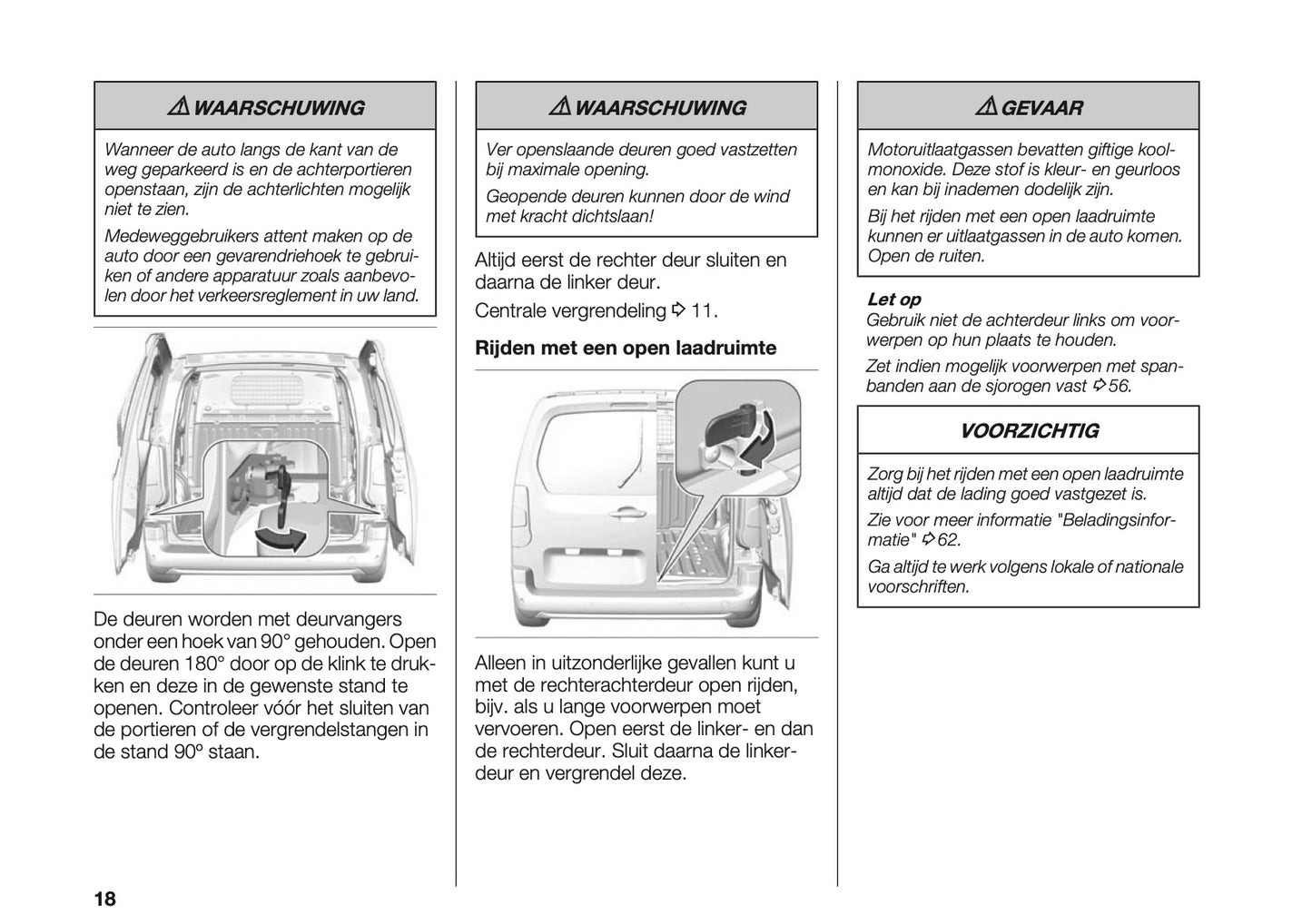 2023-2025 Fiat Doblo Owner's Manual | Dutch