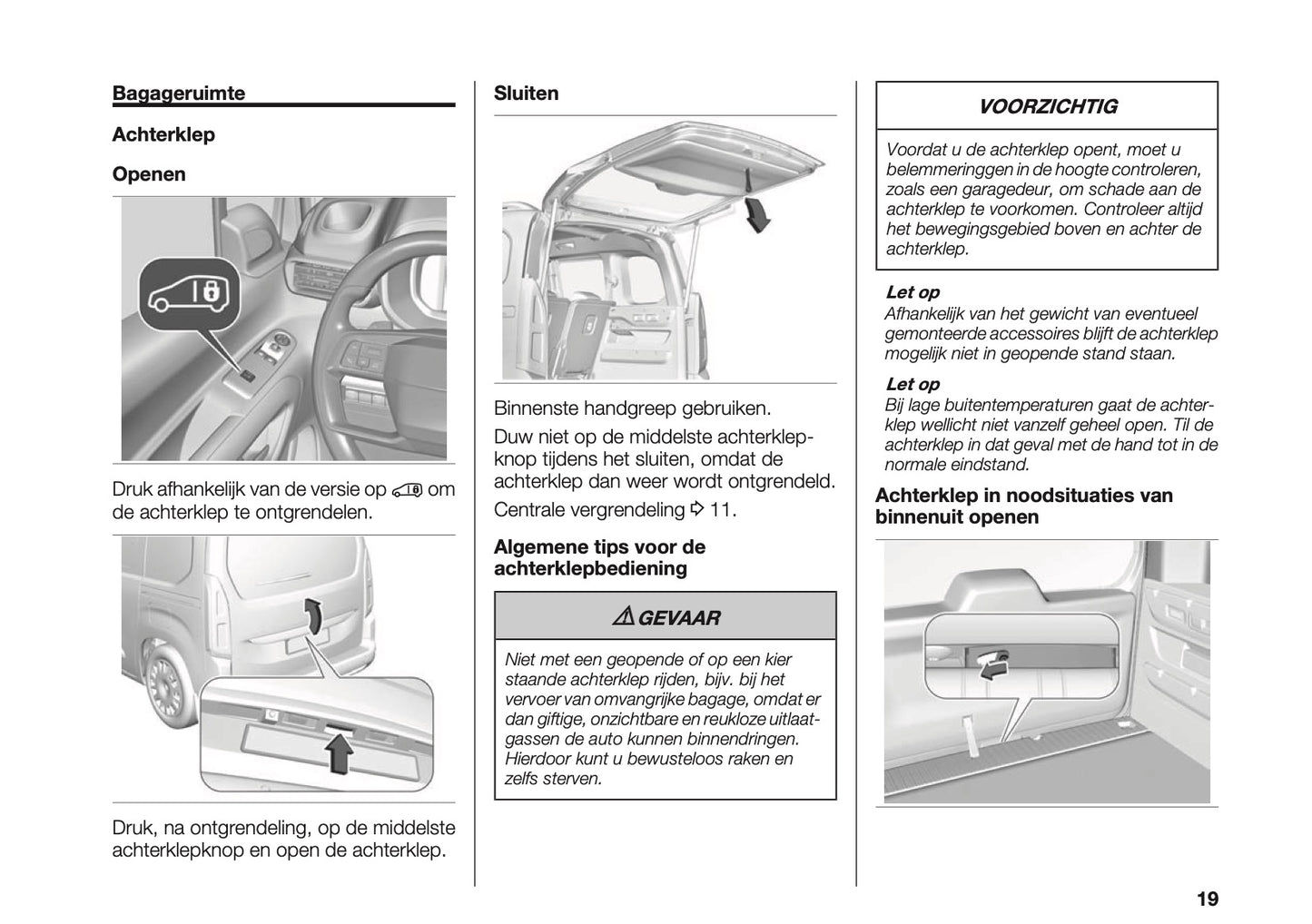 2023-2025 Fiat Doblo Owner's Manual | Dutch