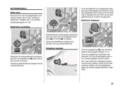 2023-2025 Fiat Doblo Owner's Manual | Dutch