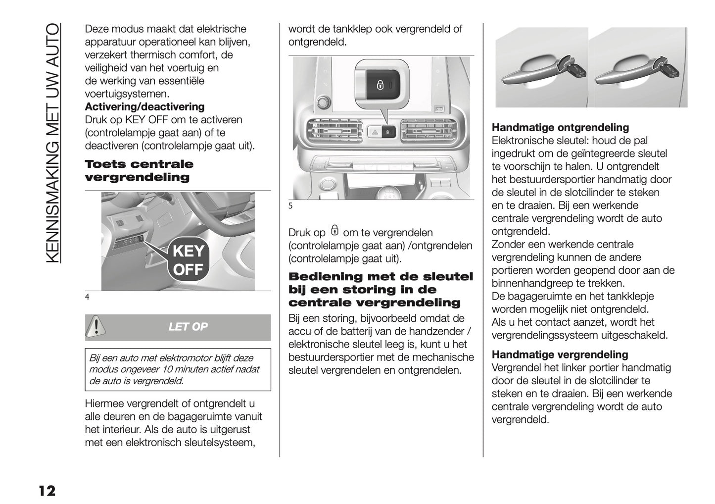 2025 Fiat Doblo Gebruikershandleiding | Nederlands