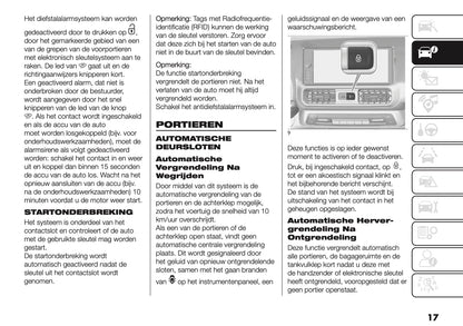 2025 Fiat Doblo Gebruikershandleiding | Nederlands