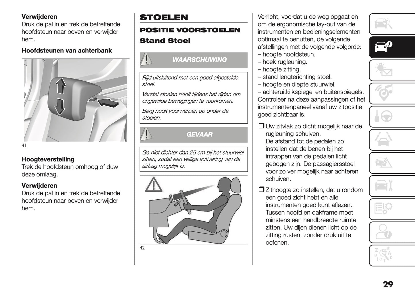 2025 Fiat Doblo Gebruikershandleiding | Nederlands