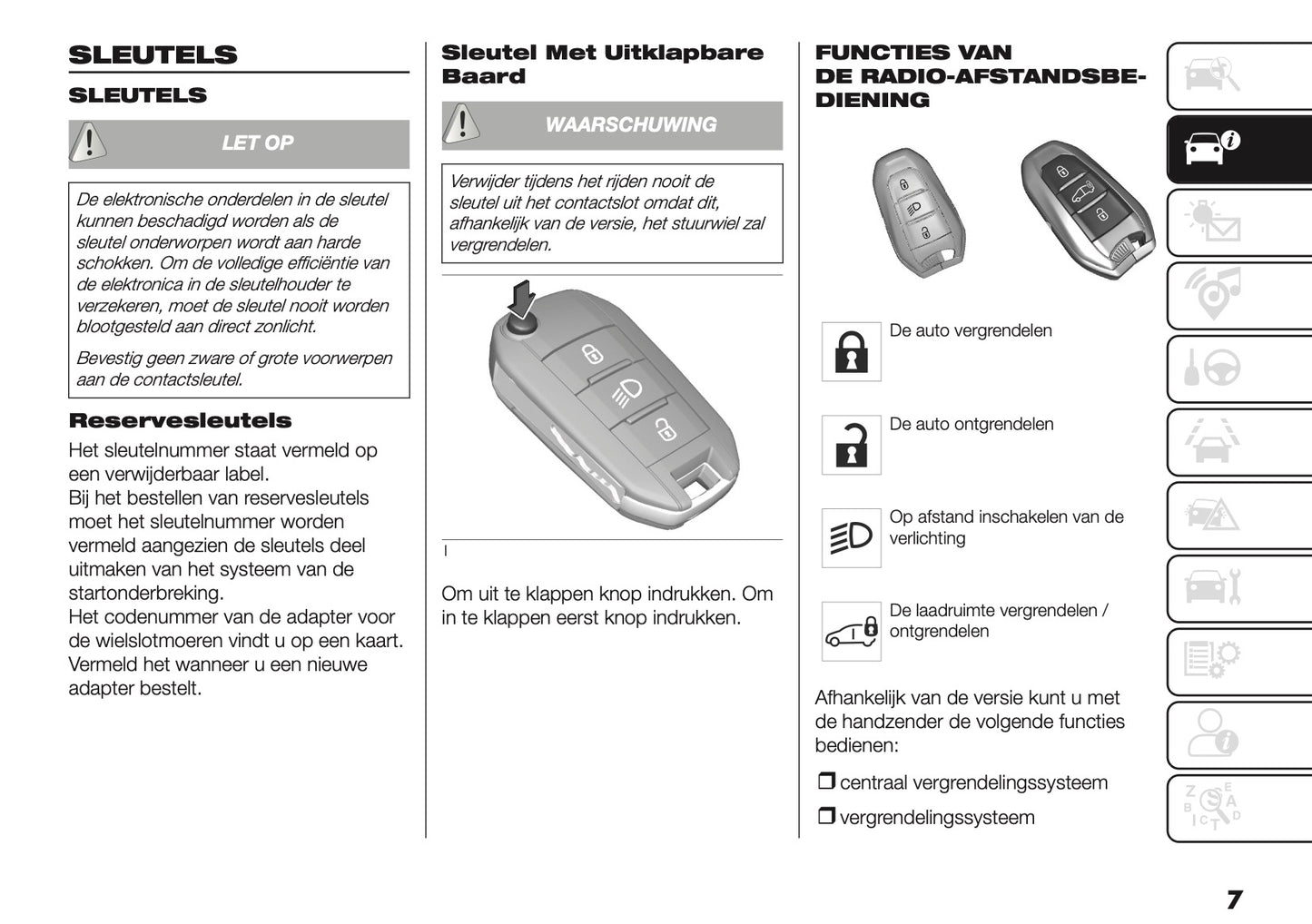 2025 Fiat Doblo Gebruikershandleiding | Nederlands