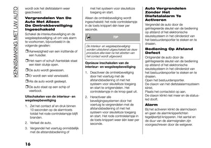 2026 Fiat Doblò Owner's Manual | Dutch