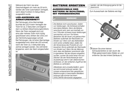 2025-2026 Fiat Ducato Owner's Manual | German