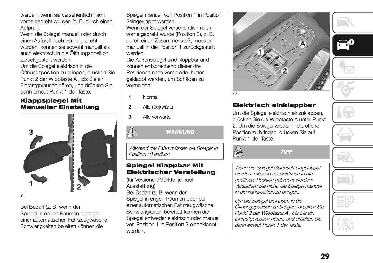 2025-2026 Fiat Ducato Owner's Manual | German