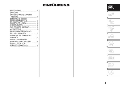 2025-2026 Fiat Ducato Owner's Manual | German