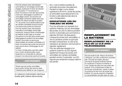 2025-2026 Fiat Ducato Owner's Manual | French