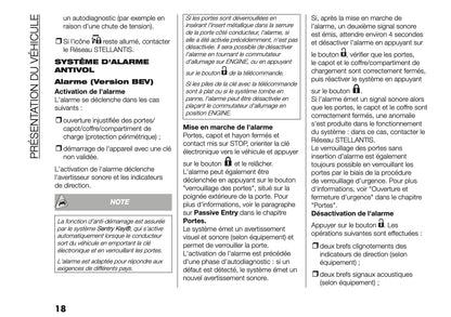 2025-2026 Fiat Ducato Owner's Manual | French