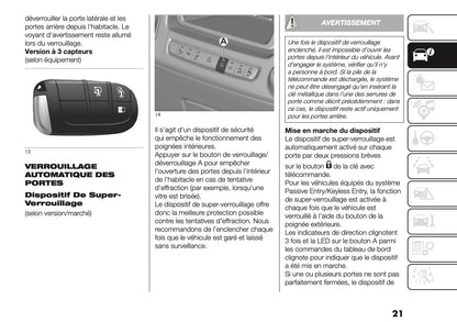 2025-2026 Fiat Ducato Owner's Manual | French