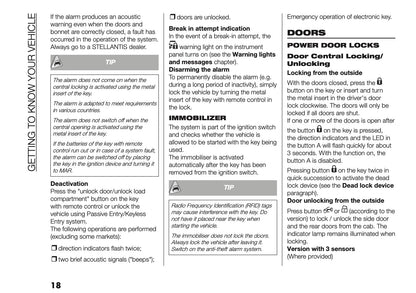 2025-2026 Fiat Ducato Owner's Manual | English