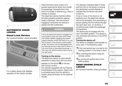 2025-2026 Fiat Ducato Owner's Manual | English